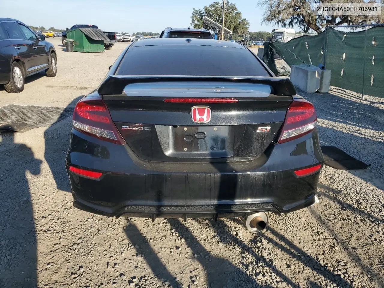 2HGFG4A50FH706981 2015 Honda Civic Si