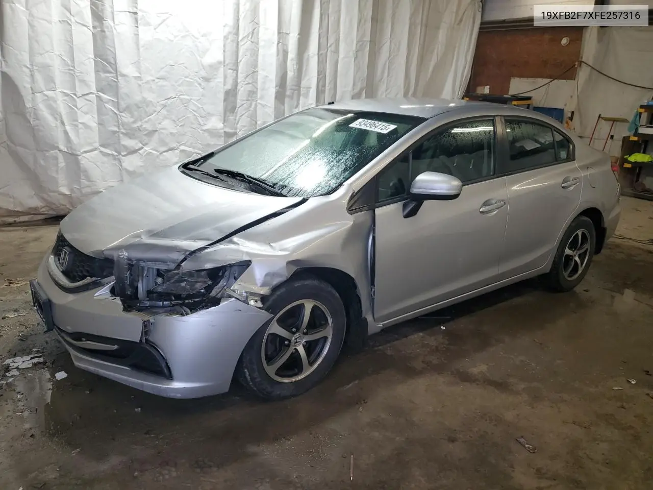 19XFB2F7XFE257316 2015 Honda Civic Se