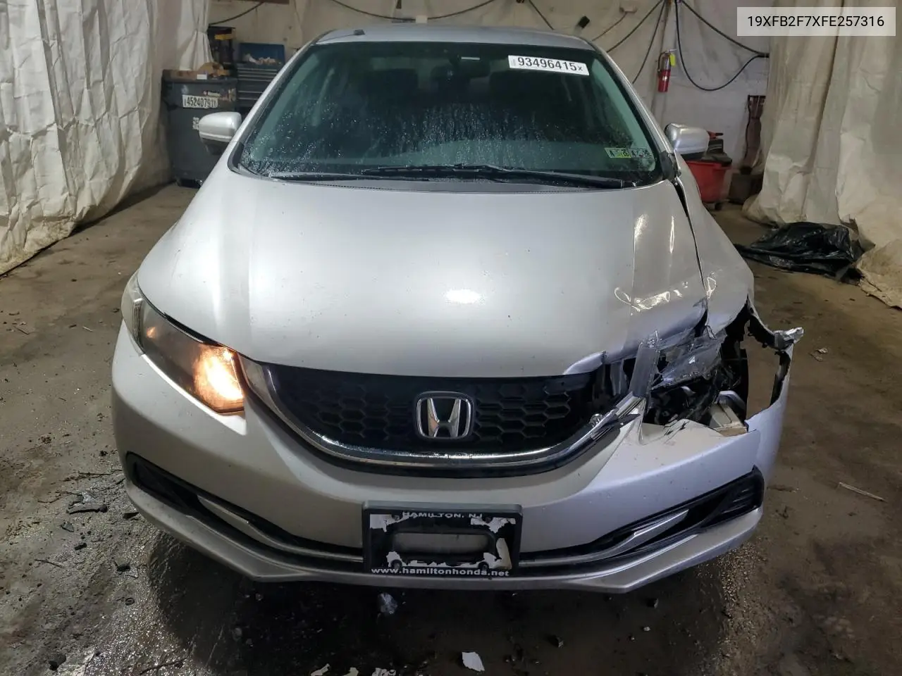 19XFB2F7XFE257316 2015 Honda Civic Se