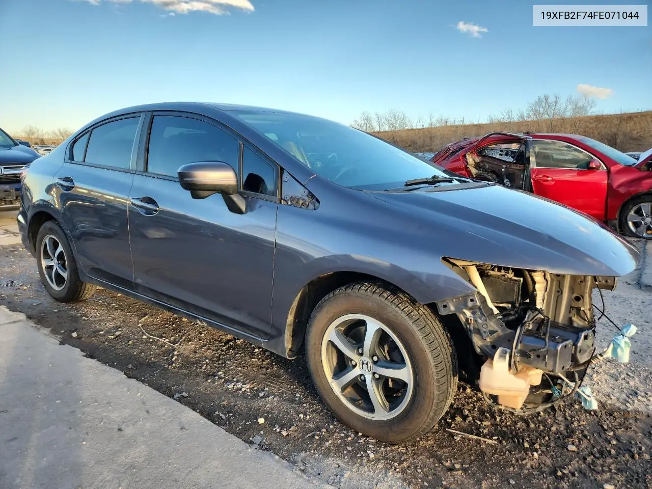 19XFB2F74FE071044 2015 Honda Civic Se
