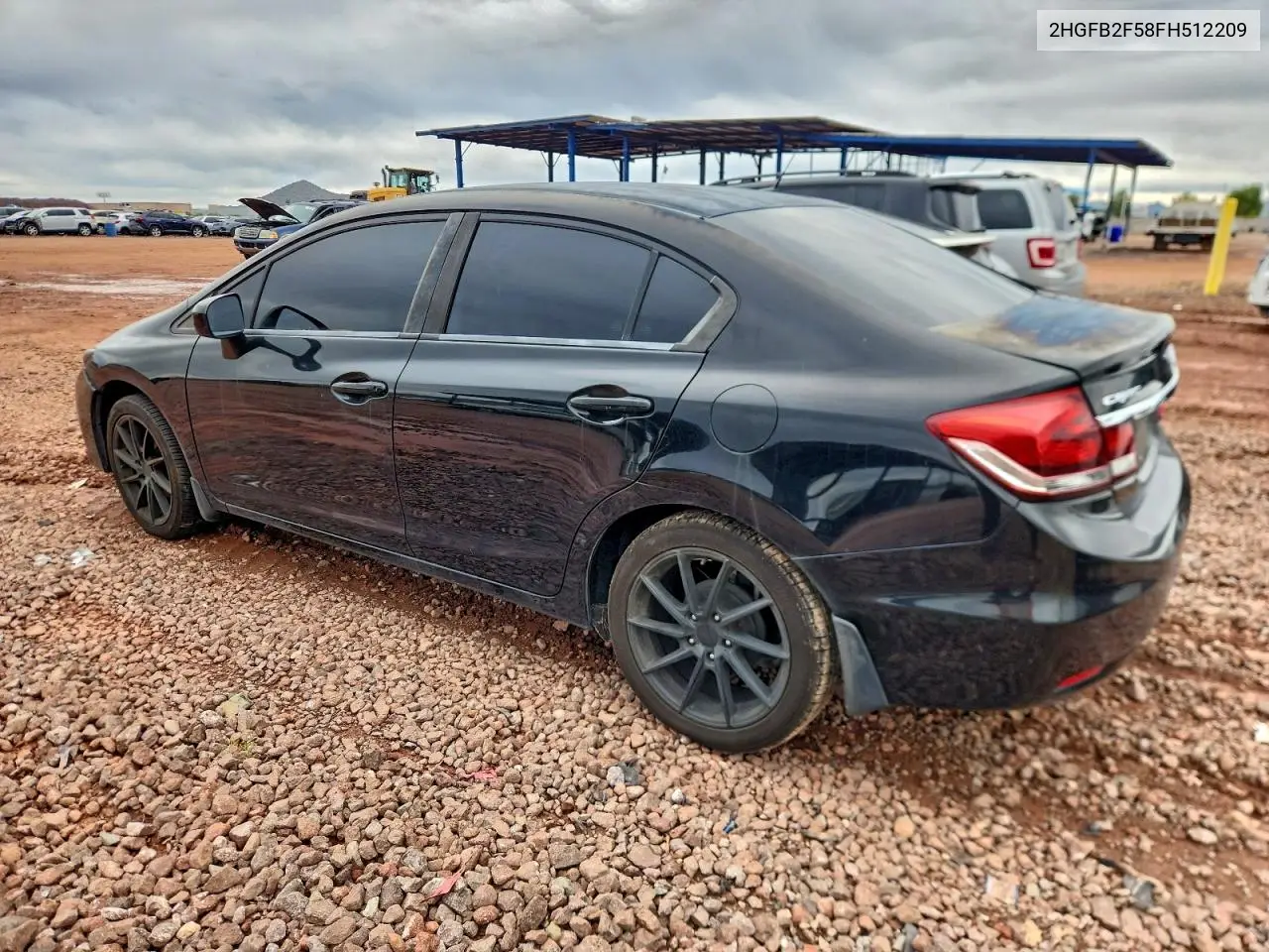 2HGFB2F58FH512209 2015 Honda Civic Lx