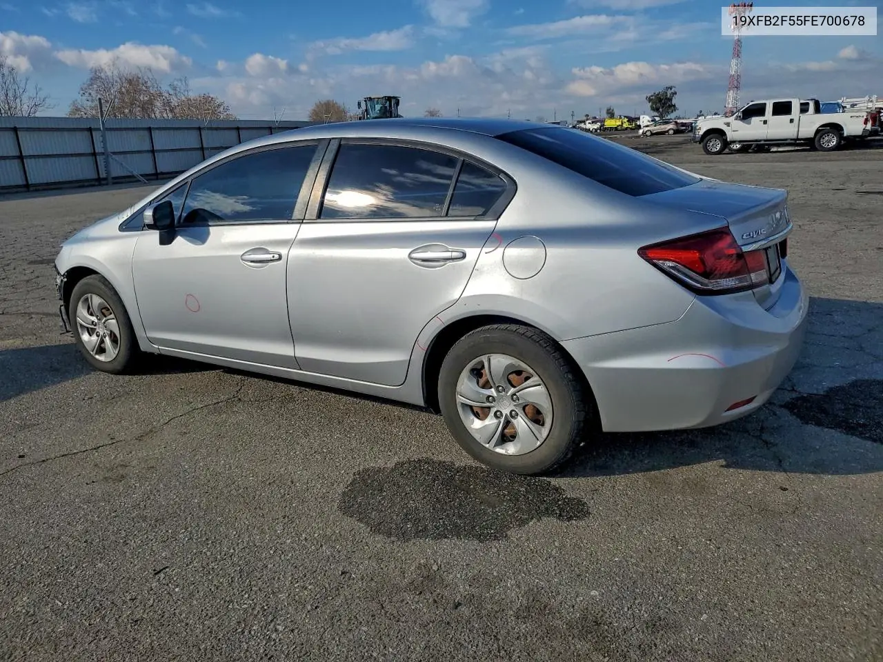 19XFB2F55FE700678 2015 Honda Civic Lx