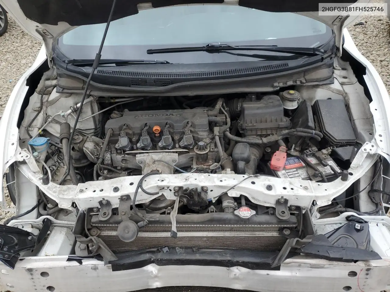 2HGFG3B81FH525746 2015 Honda Civic Ex