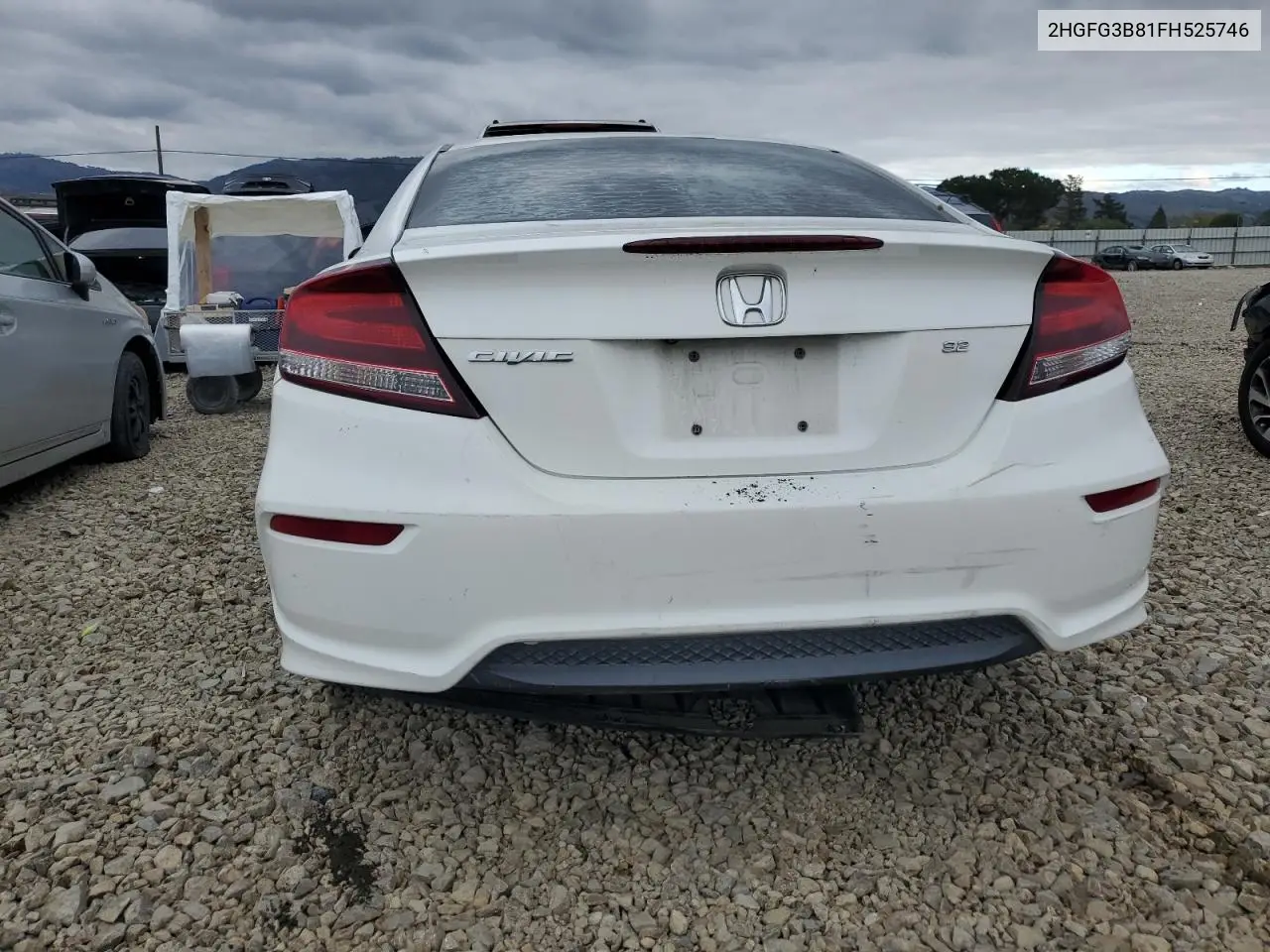 2HGFG3B81FH525746 2015 Honda Civic Ex