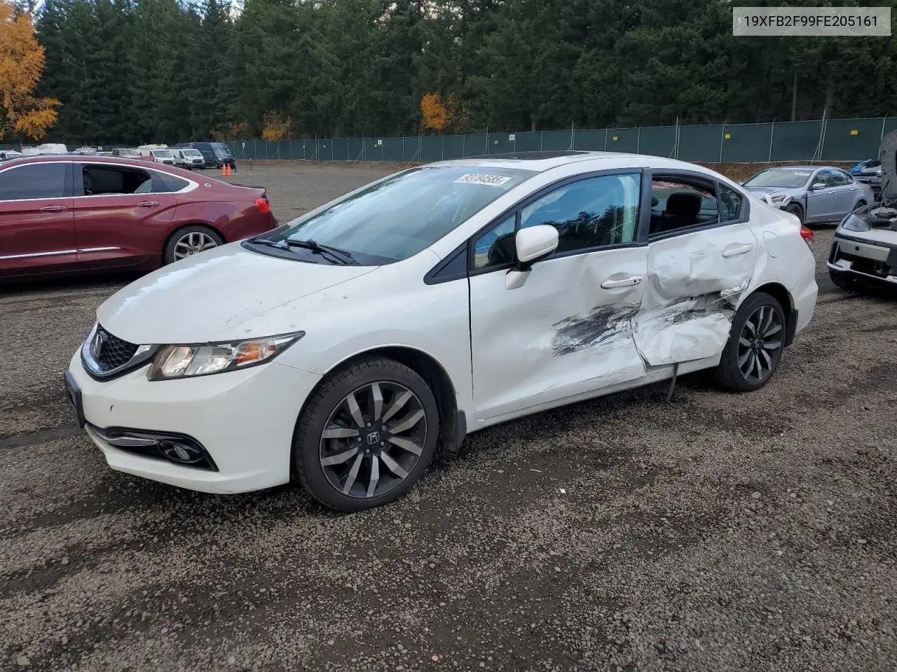 19XFB2F99FE205161 2015 Honda Civic Exl