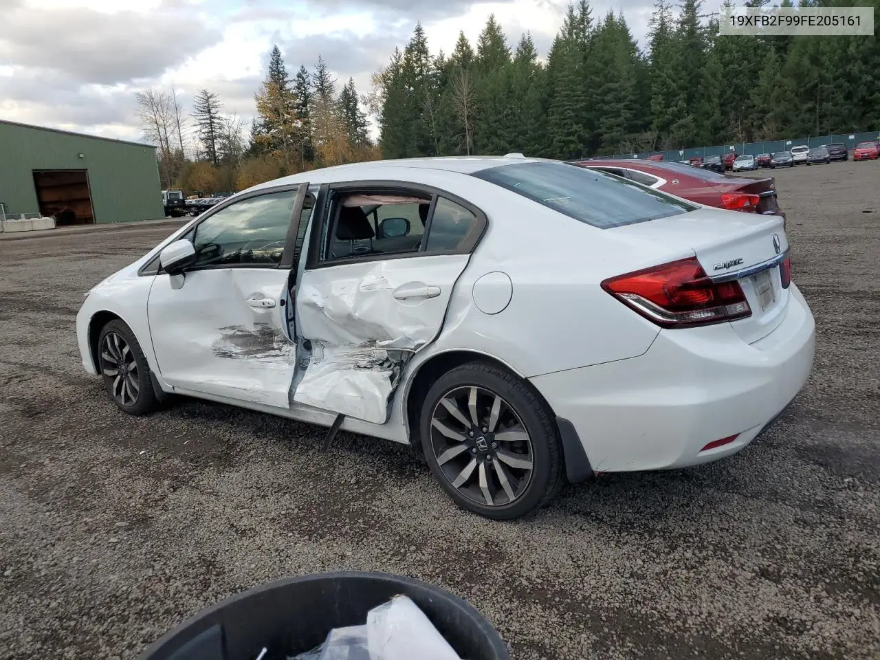 19XFB2F99FE205161 2015 Honda Civic Exl