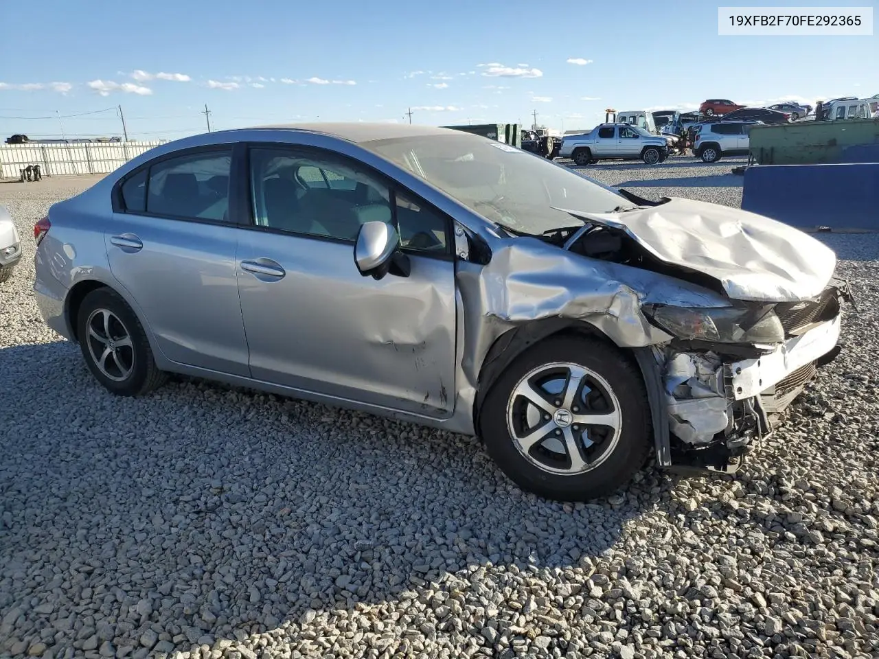 19XFB2F70FE292365 2015 Honda Civic Se