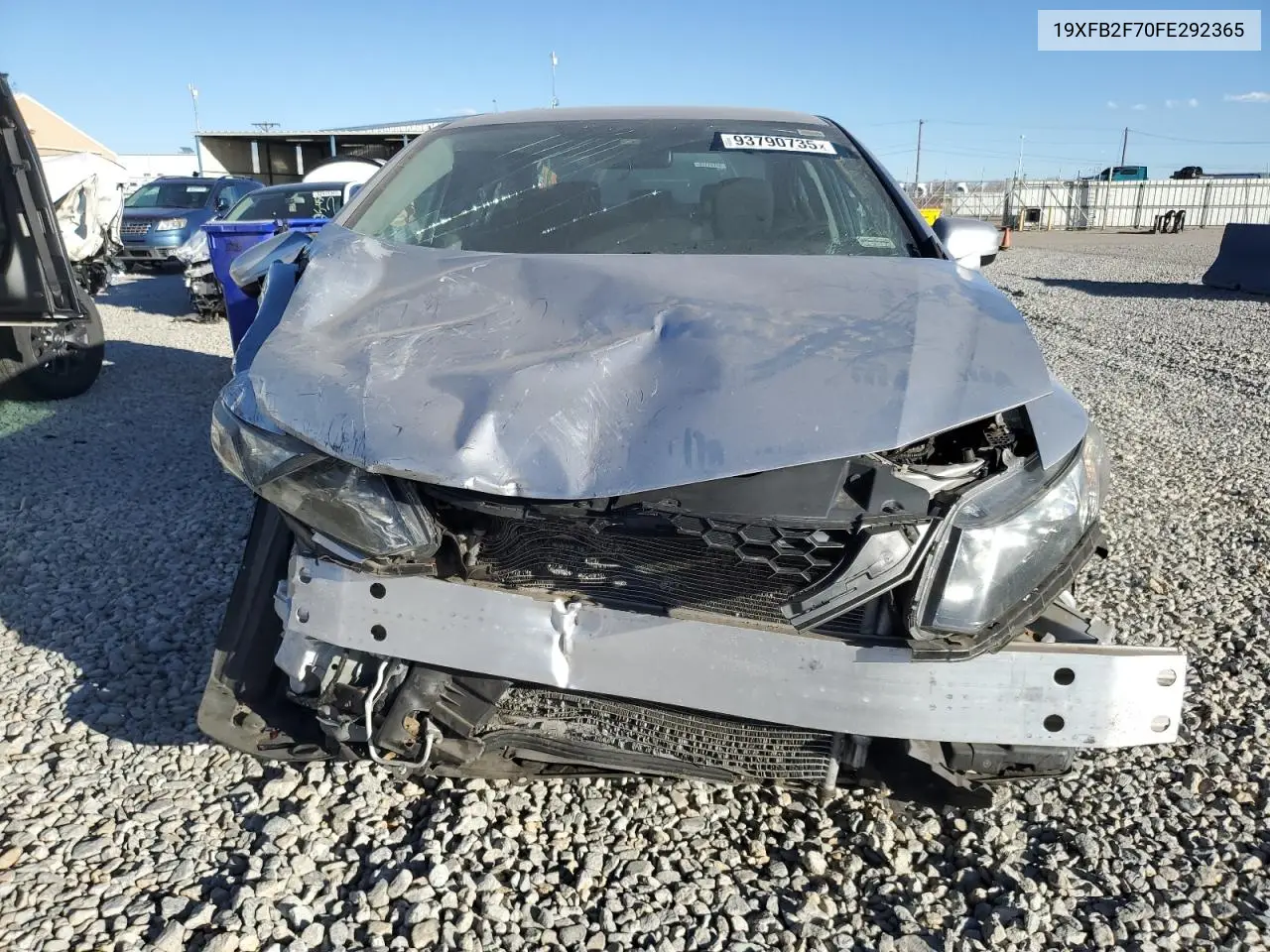 19XFB2F70FE292365 2015 Honda Civic Se