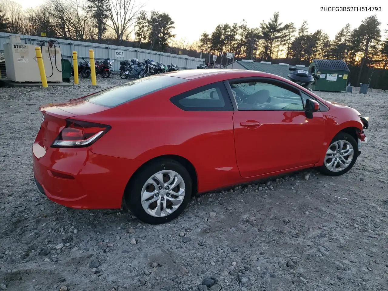 2HGFG3B52FH514793 2015 Honda Civic Lx