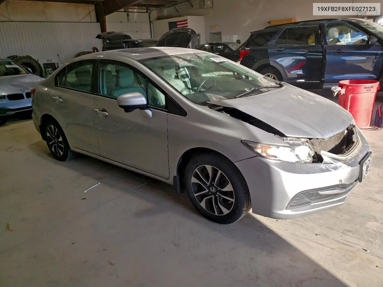 19XFB2F8XFE027123 2015 Honda Civic Ex