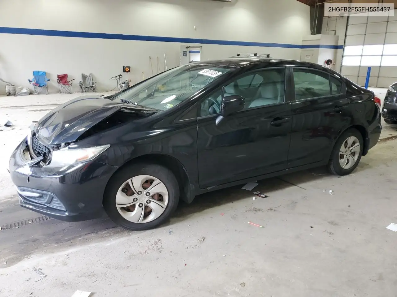 2HGFB2F55FH555437 2015 Honda Civic Lx