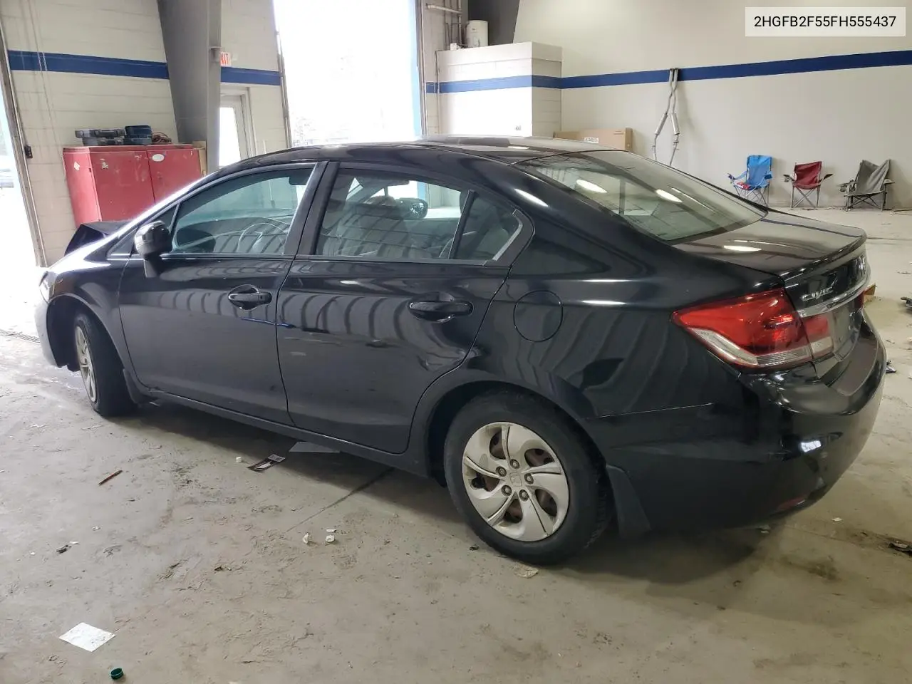 2HGFB2F55FH555437 2015 Honda Civic Lx
