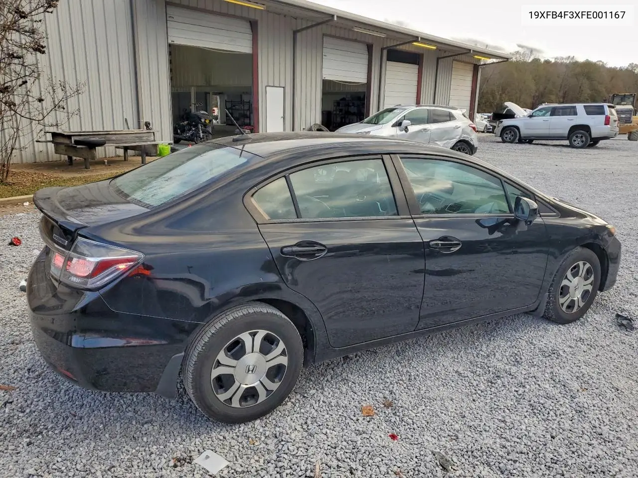 19XFB4F3XFE001167 2015 Honda Civic Hybrid L