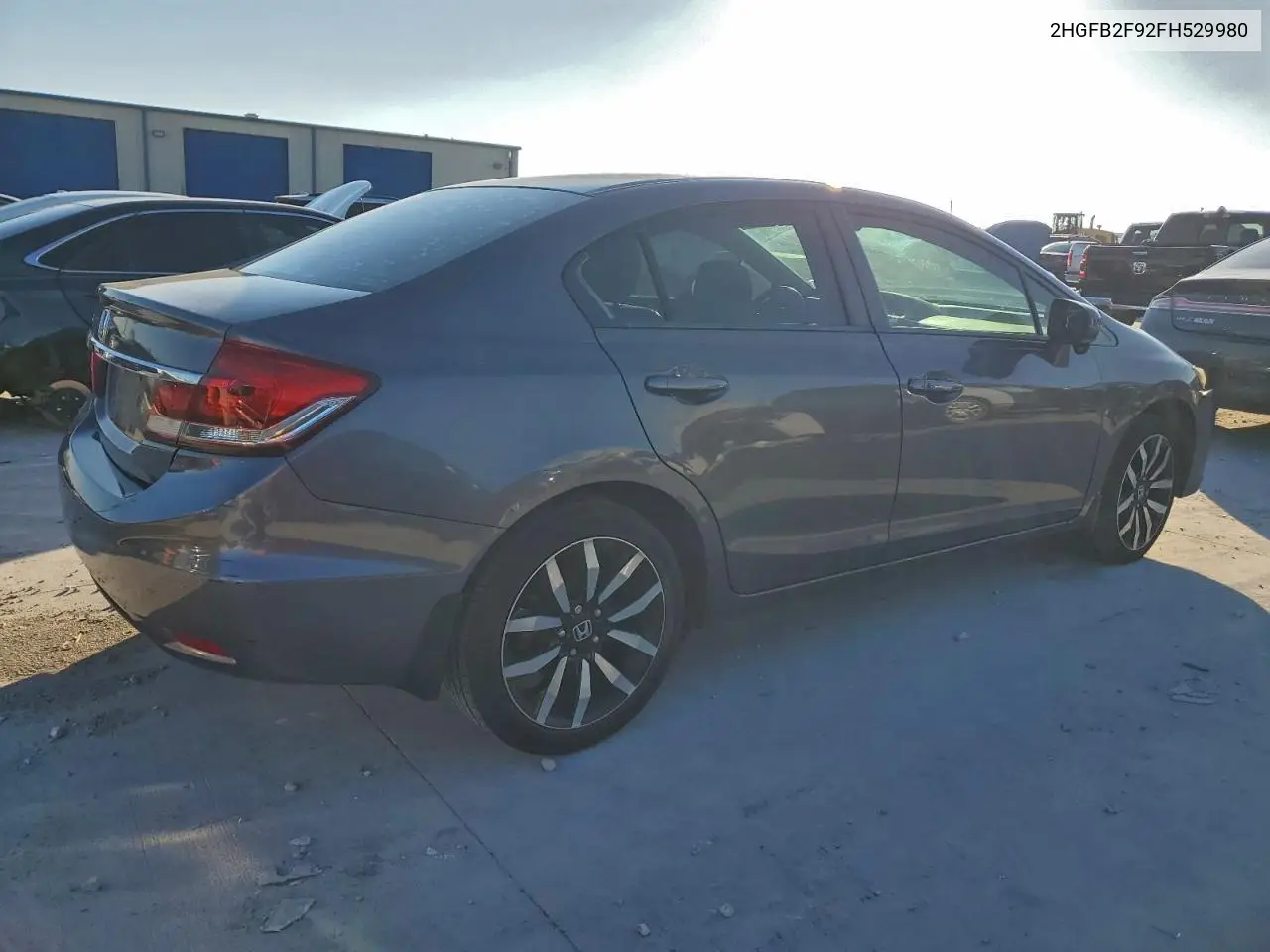 2HGFB2F92FH529980 2015 Honda Civic Exl