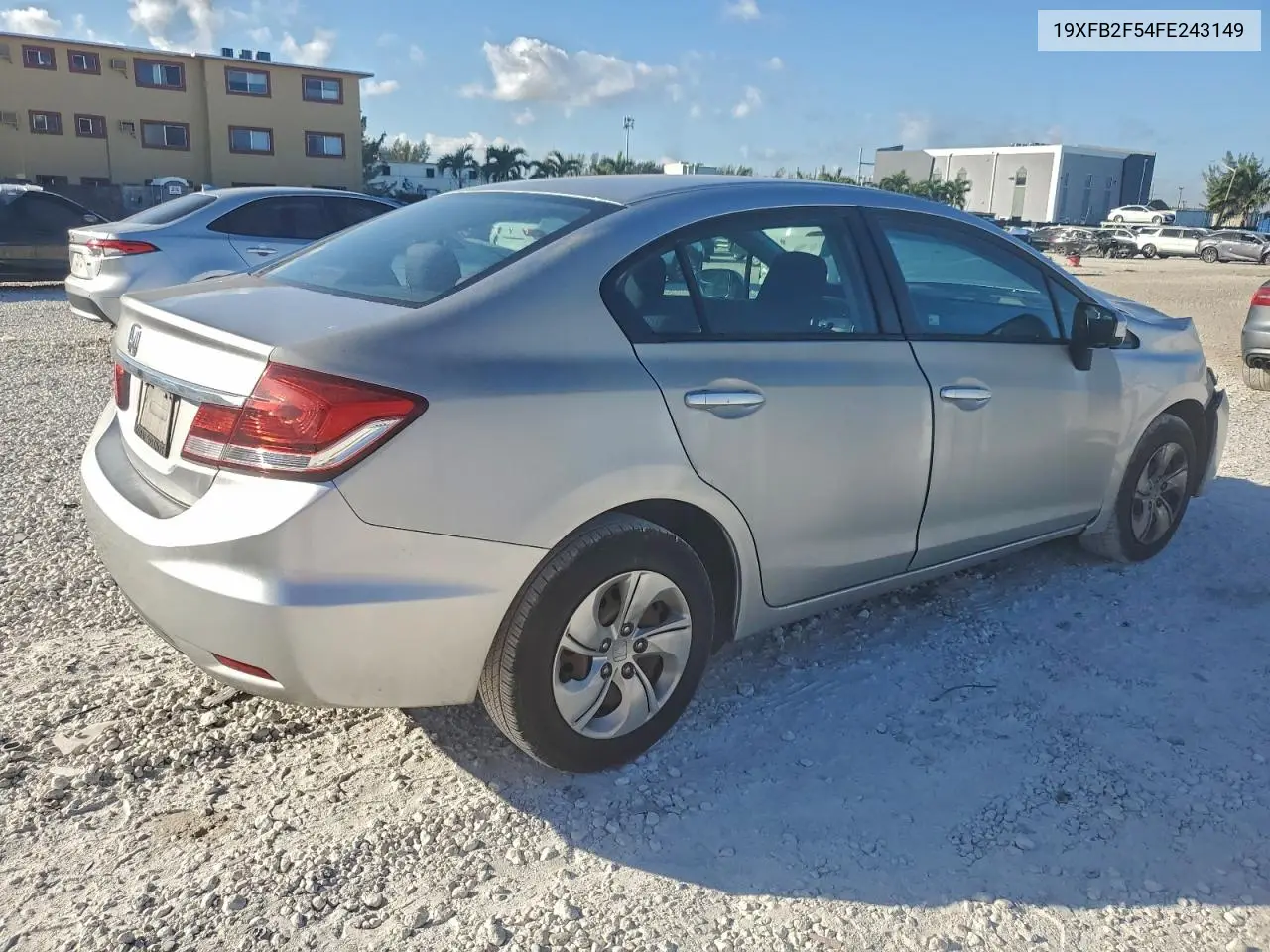 19XFB2F54FE243149 2015 Honda Civic Lx