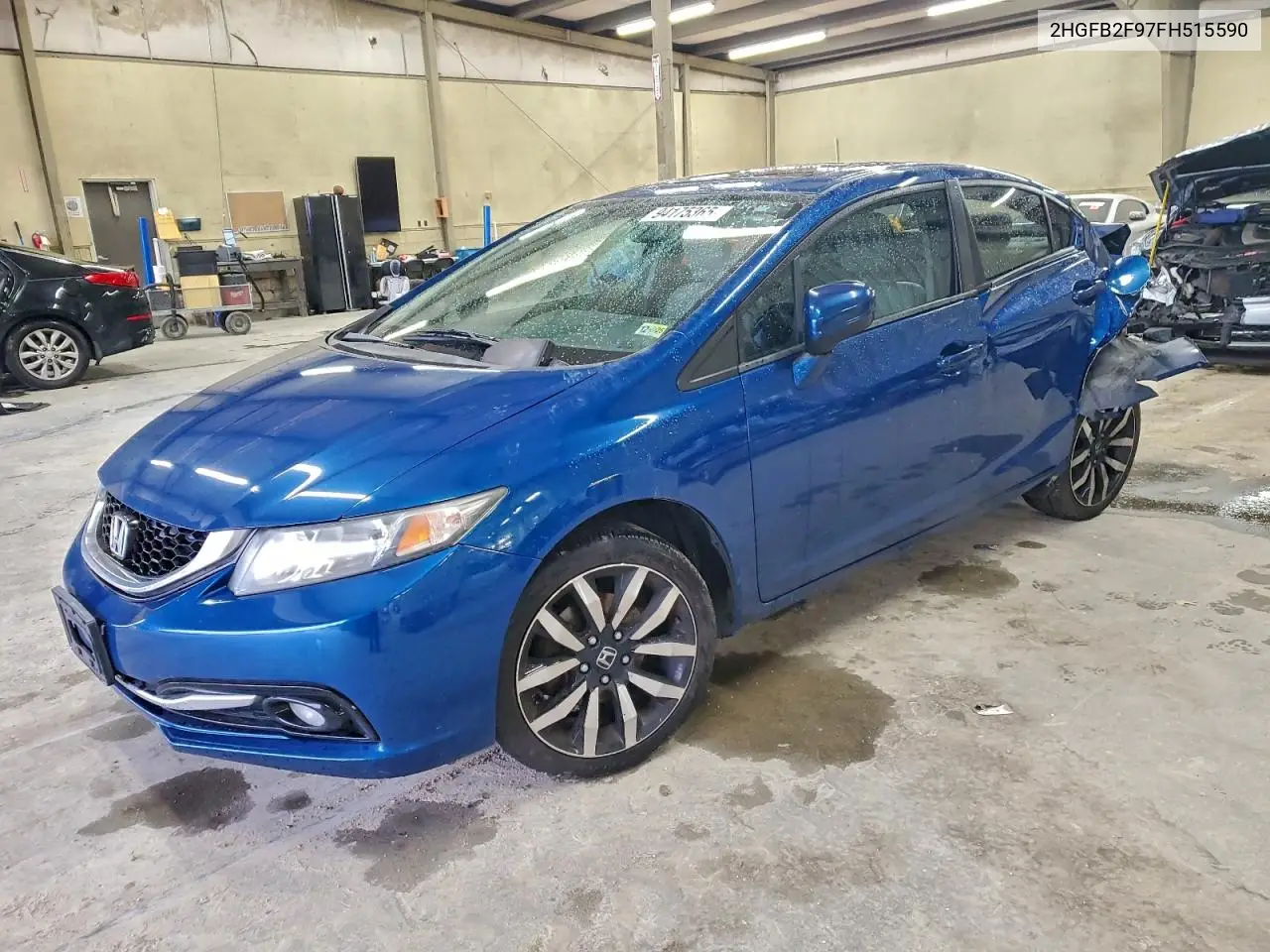2HGFB2F97FH515590 2015 Honda Civic Exl