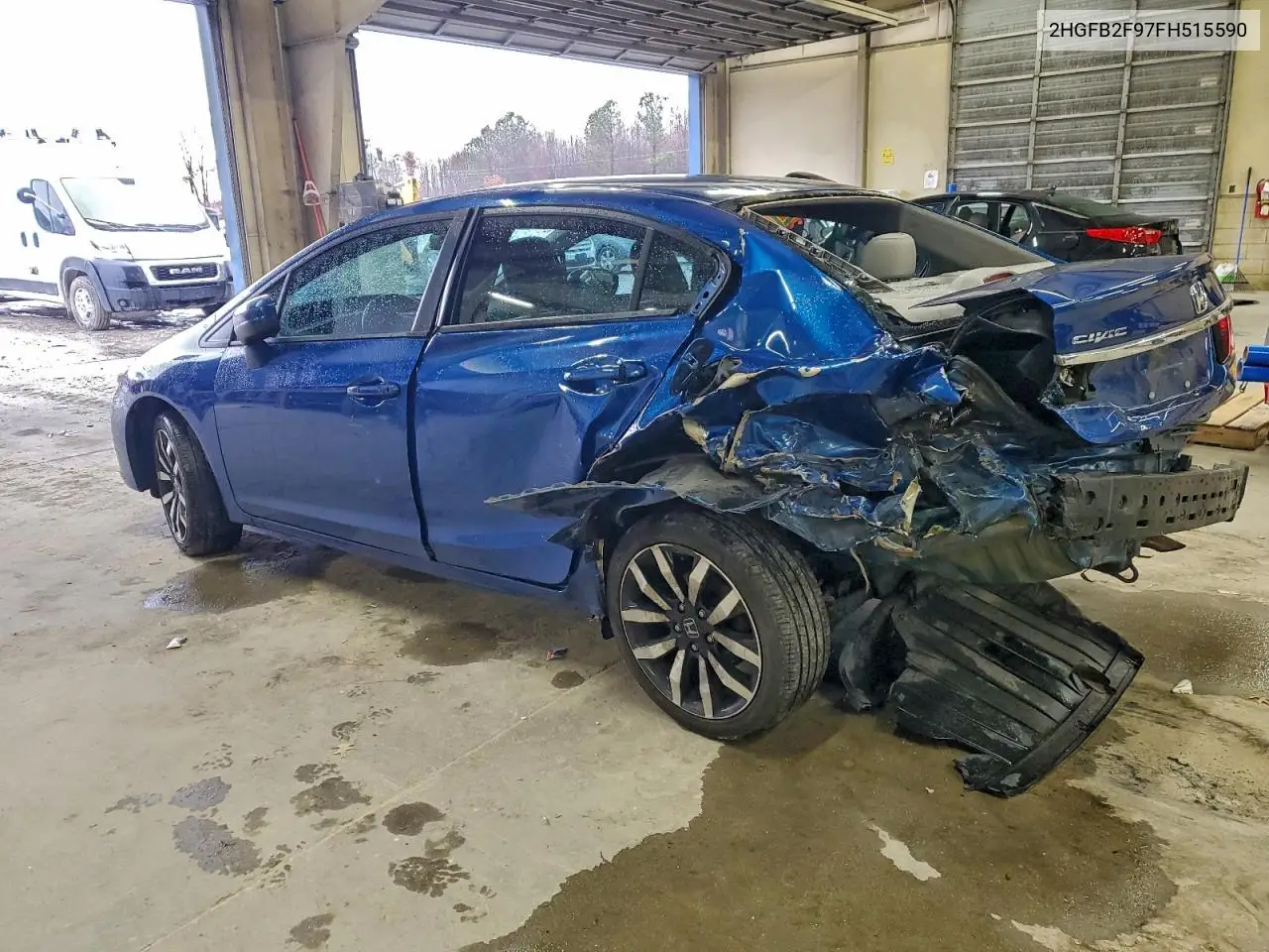 2HGFB2F97FH515590 2015 Honda Civic Exl