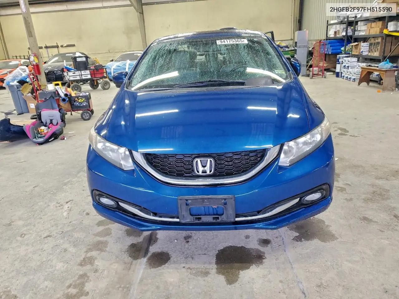 2HGFB2F97FH515590 2015 Honda Civic Exl