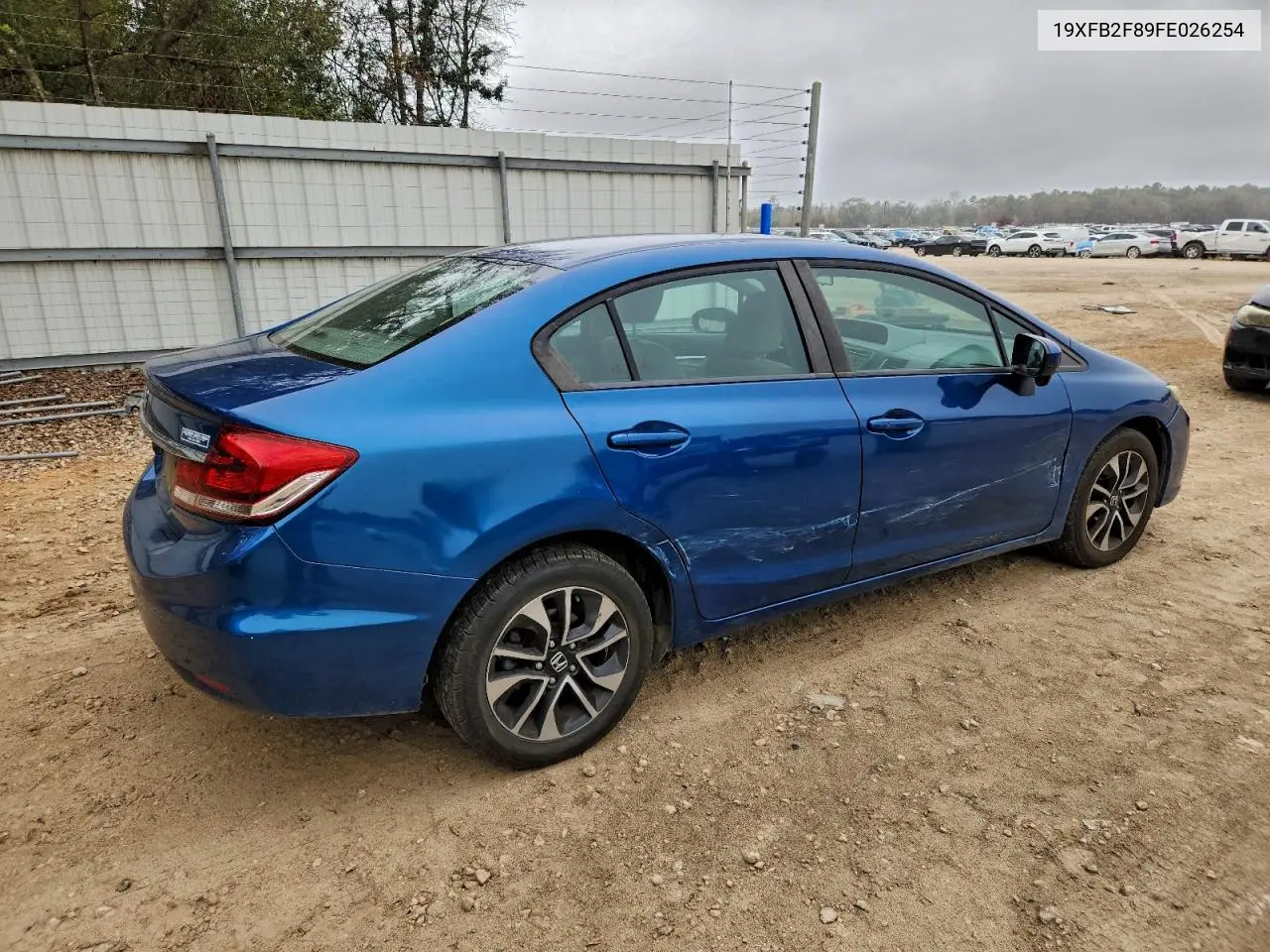 19XFB2F89FE026254 2015 Honda Civic Ex