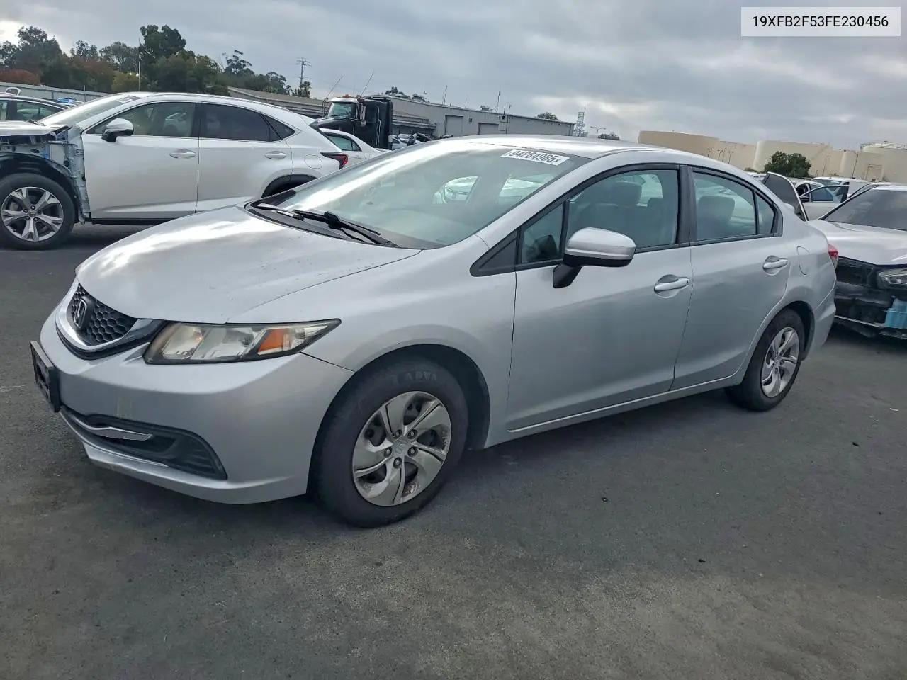 19XFB2F53FE230456 2015 Honda Civic Lx