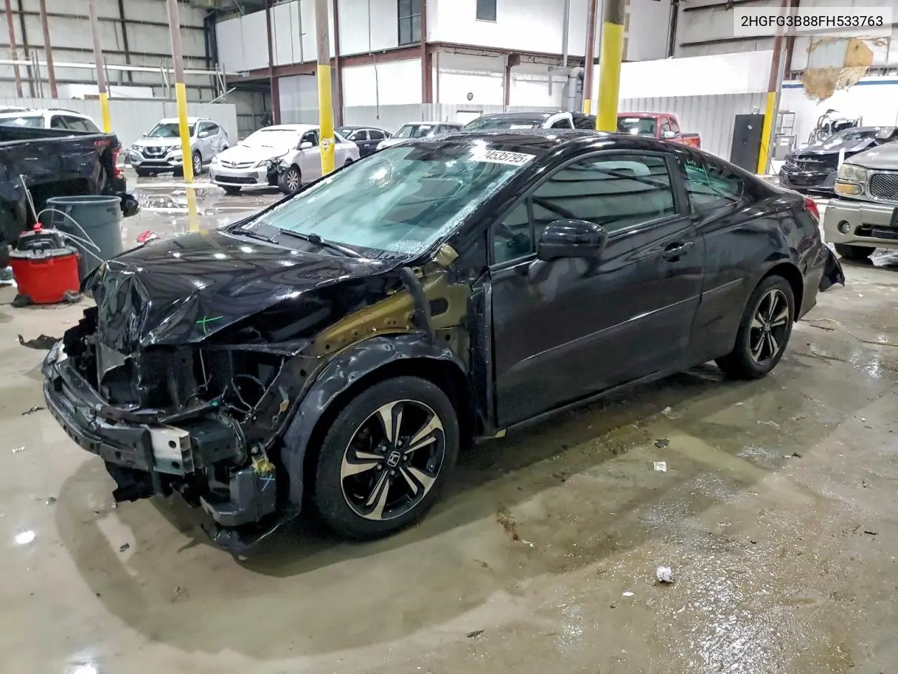 2HGFG3B88FH533763 2015 Honda Civic Ex
