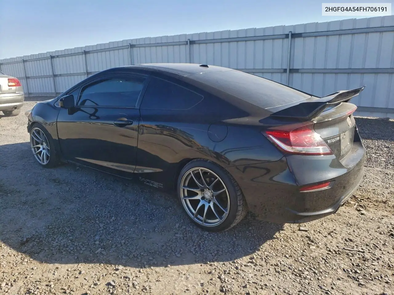 2HGFG4A54FH706191 2015 Honda Civic Si