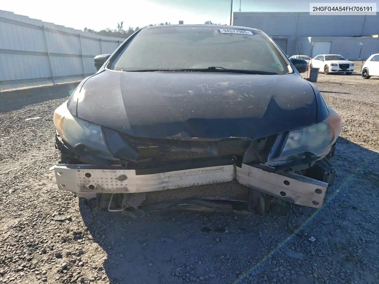 2HGFG4A54FH706191 2015 Honda Civic Si