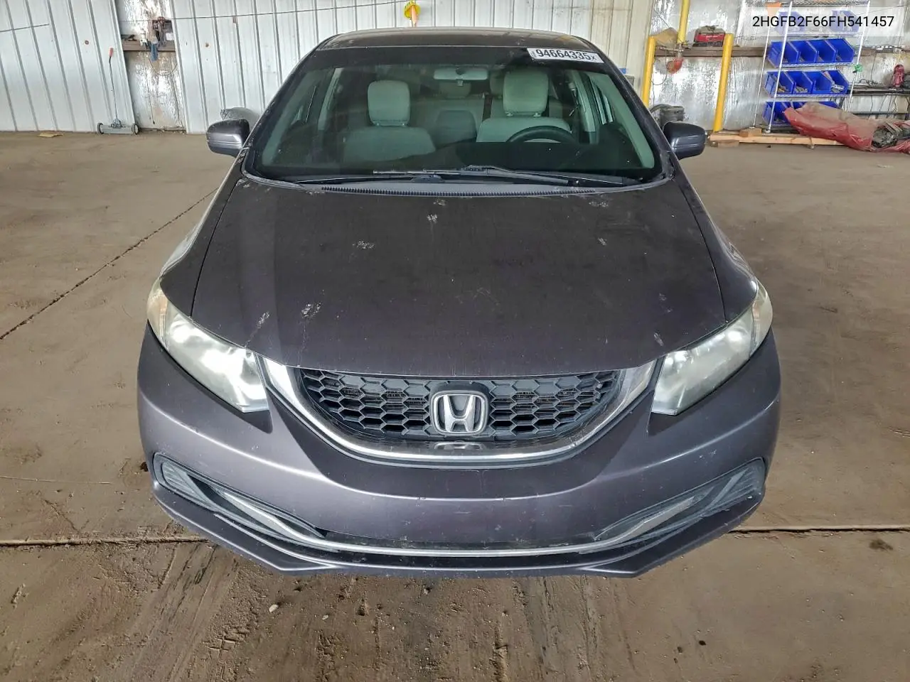 2HGFB2F66FH541457 2015 Honda Civic Hf