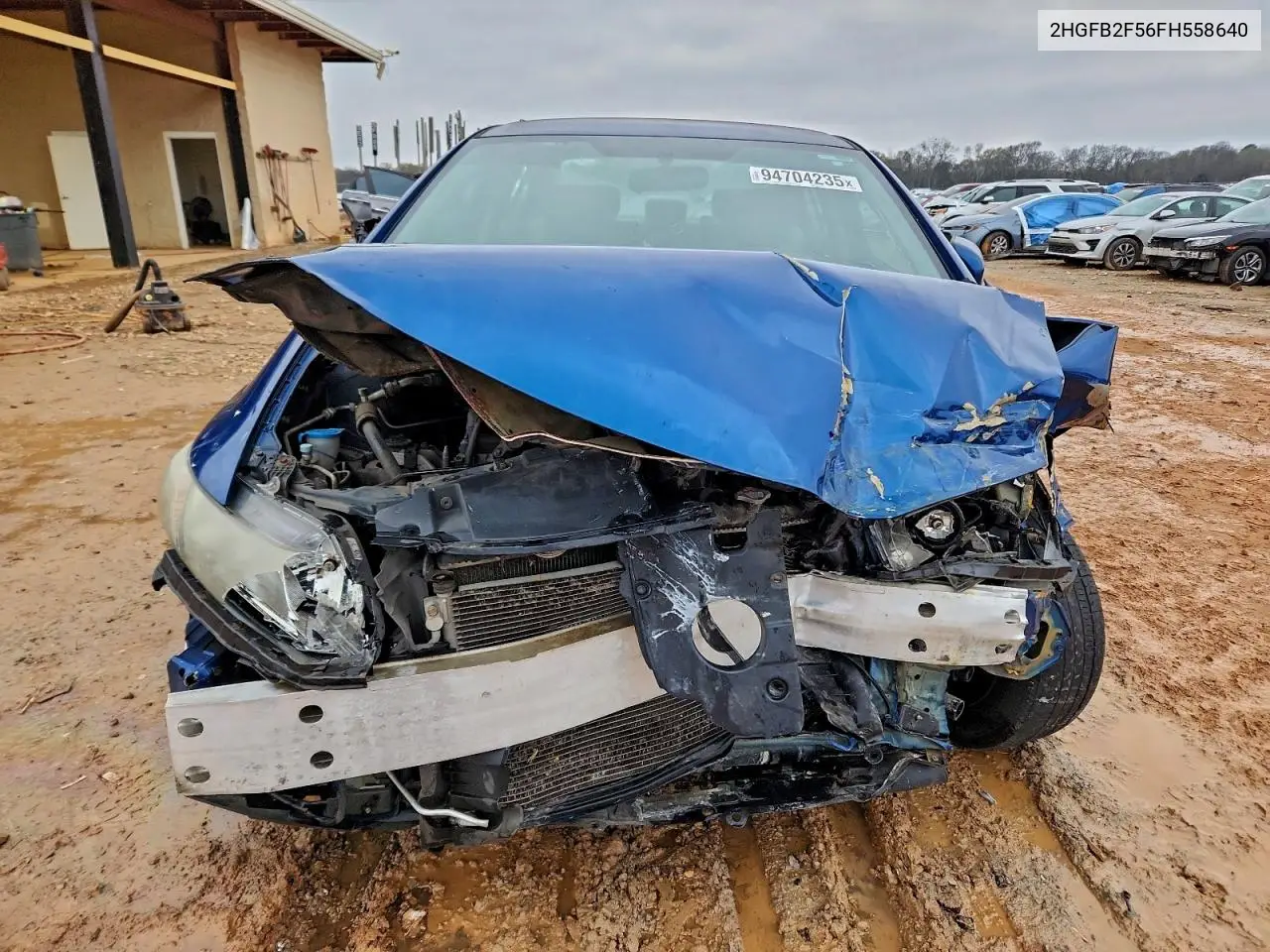 2HGFB2F56FH558640 2015 Honda Civic Lx