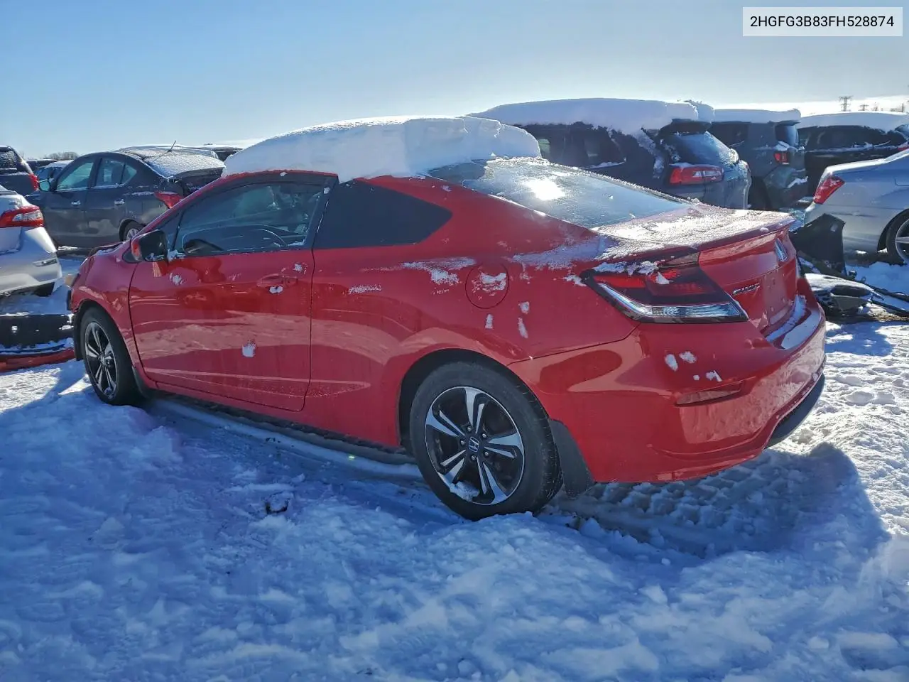 2HGFG3B83FH528874 2015 Honda Civic Ex
