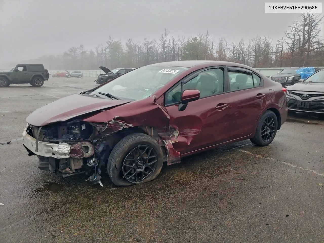 19XFB2F51FE290686 2015 Honda Civic Lx