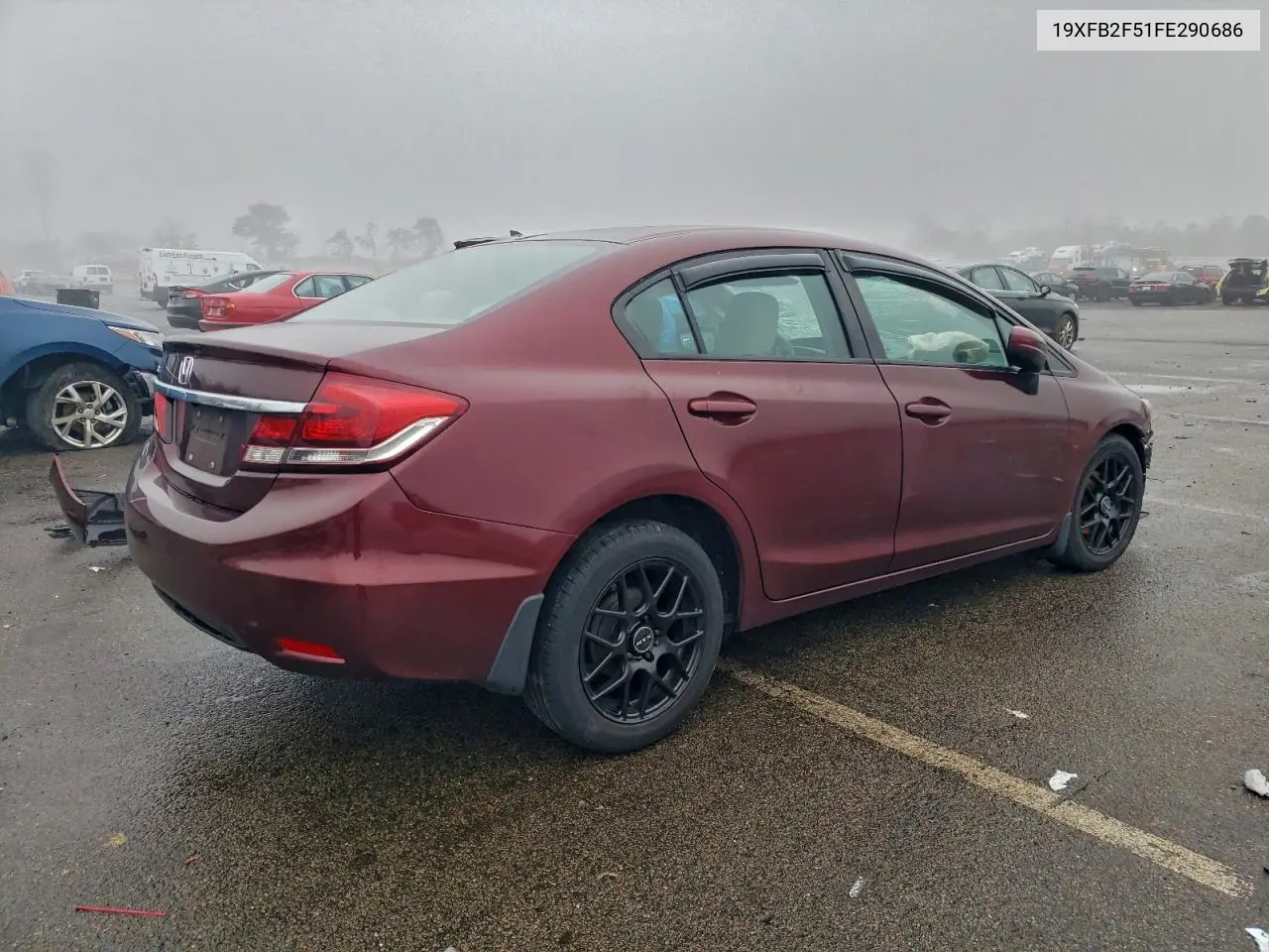 19XFB2F51FE290686 2015 Honda Civic Lx