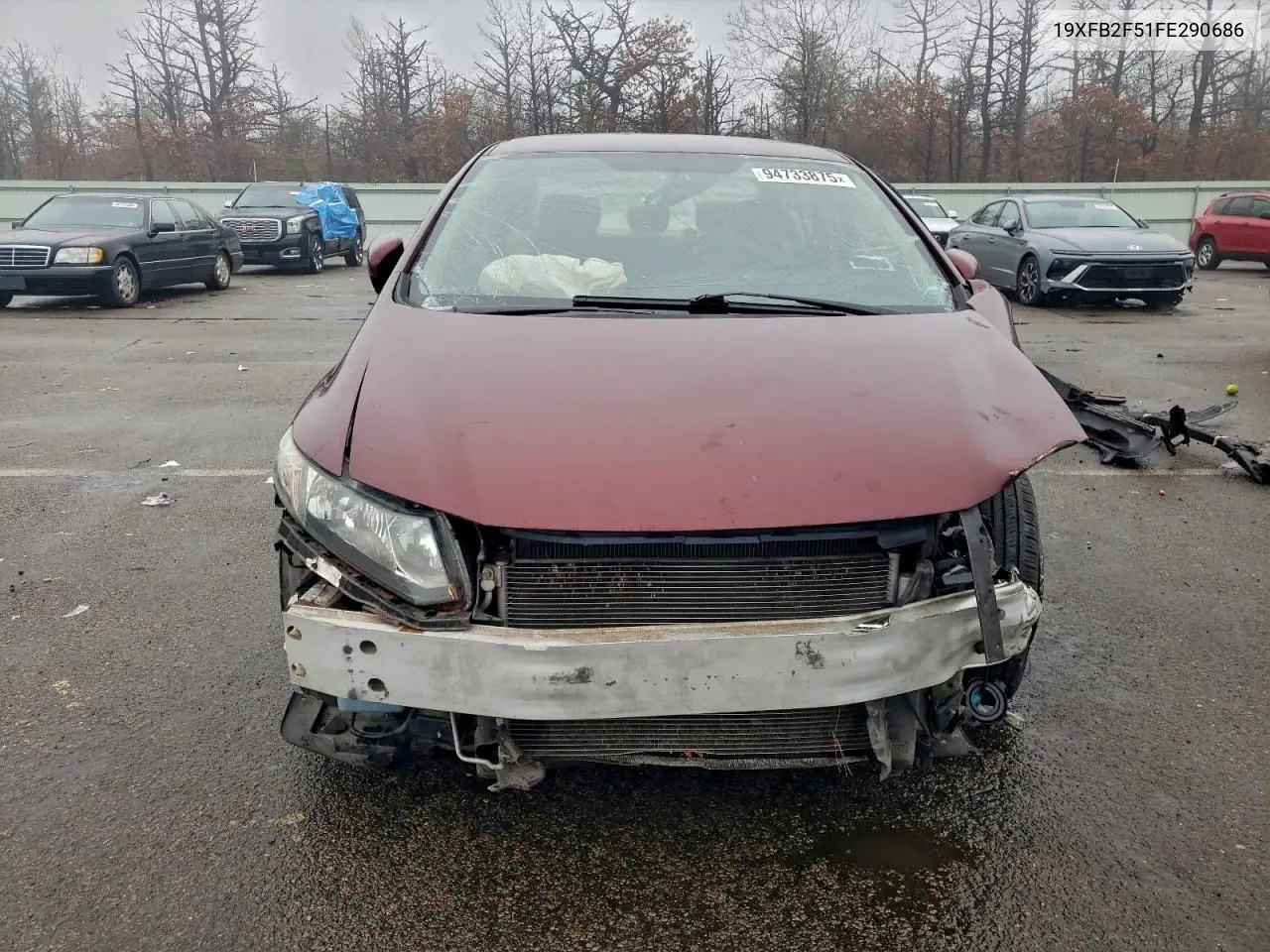 19XFB2F51FE290686 2015 Honda Civic Lx