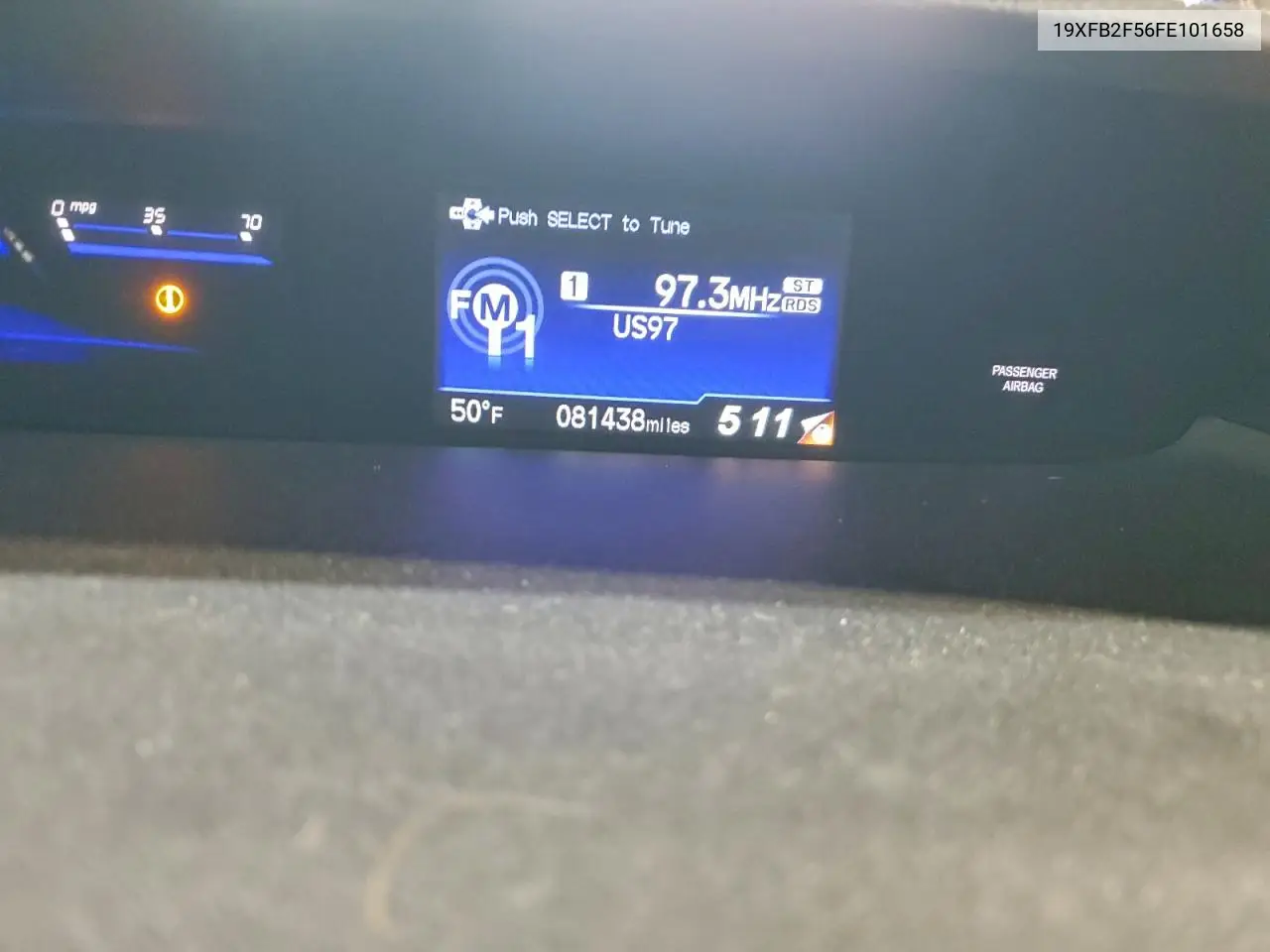 19XFB2F56FE101658 2015 Honda Civic Lx