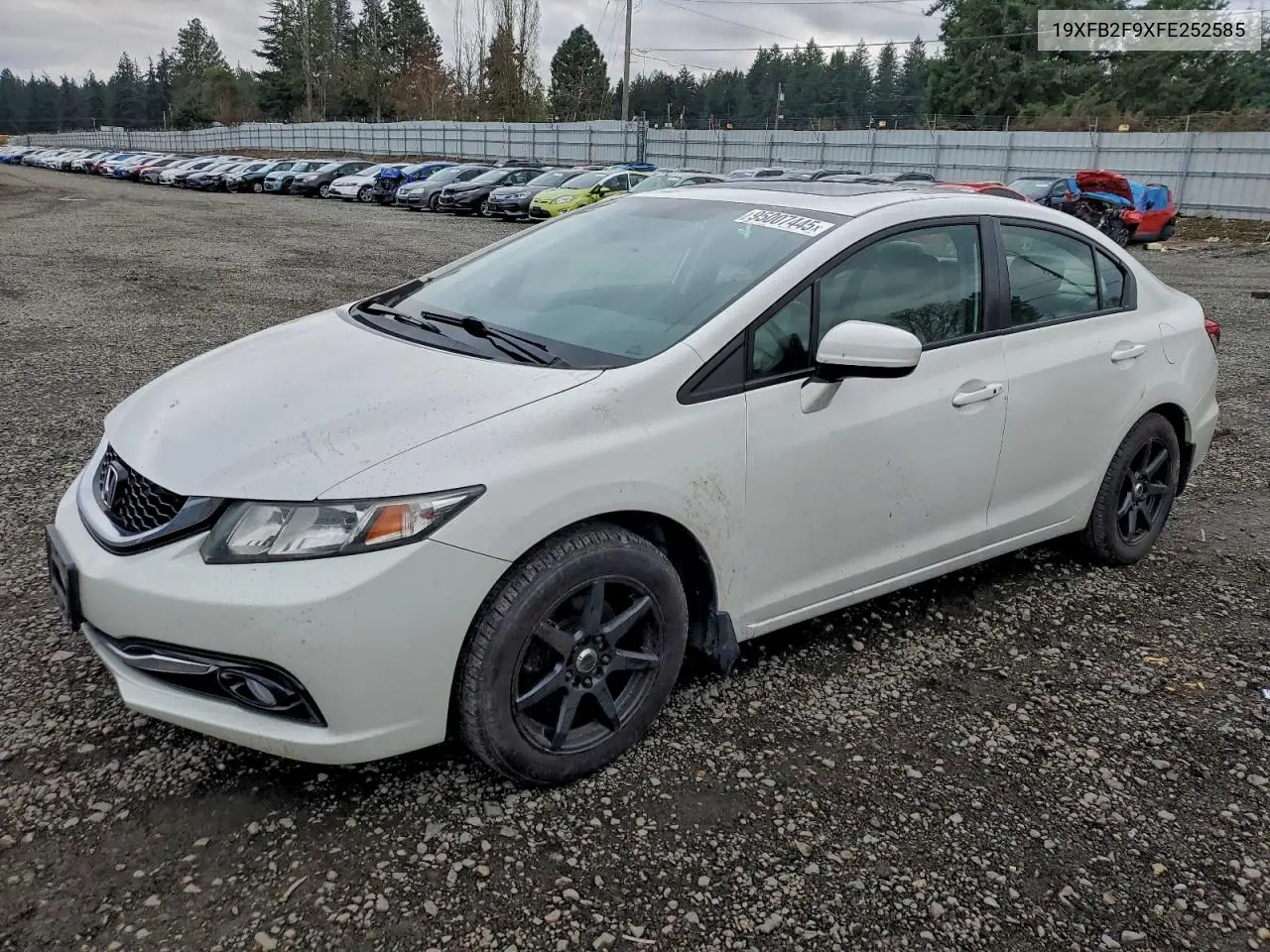 19XFB2F9XFE252585 2015 Honda Civic Exl