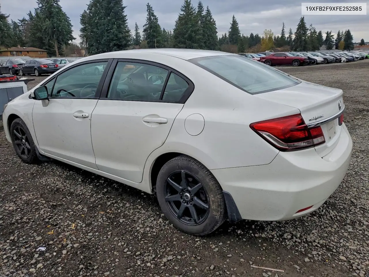 19XFB2F9XFE252585 2015 Honda Civic Exl