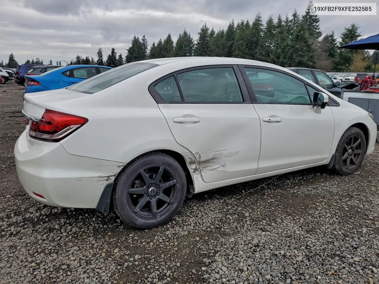 19XFB2F9XFE252585 2015 Honda Civic Exl