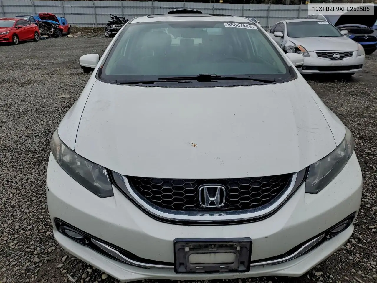 19XFB2F9XFE252585 2015 Honda Civic Exl