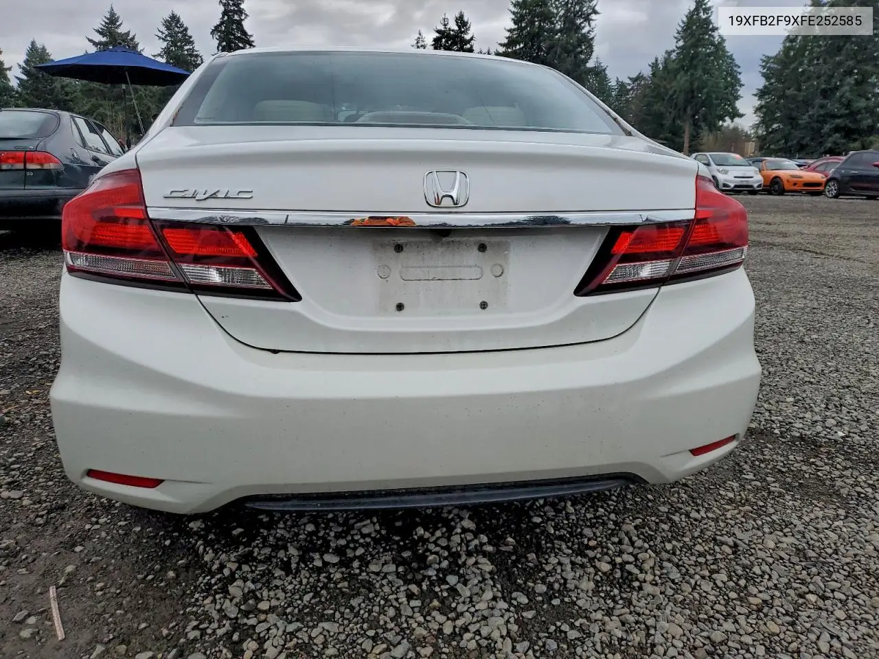 19XFB2F9XFE252585 2015 Honda Civic Exl