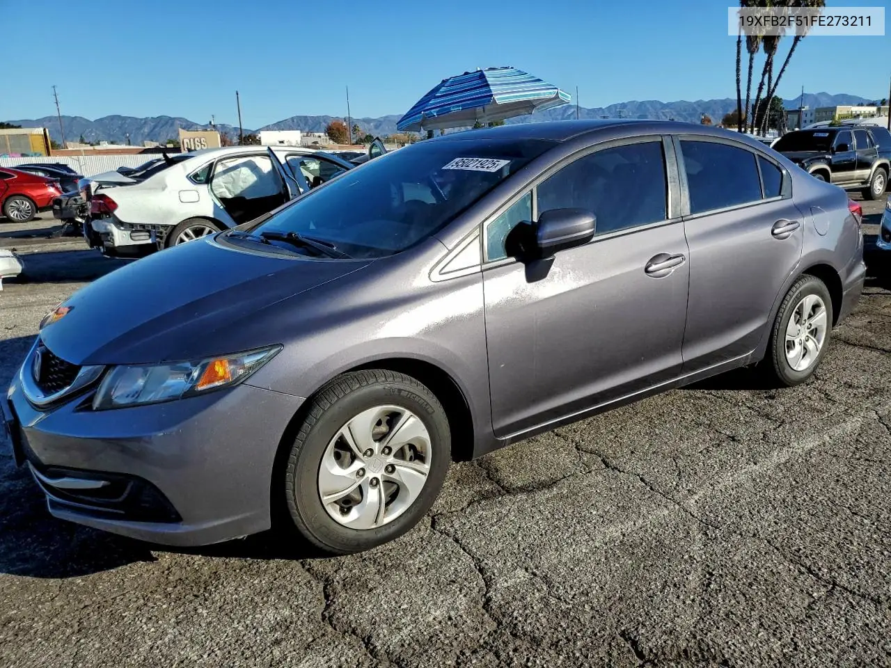 19XFB2F51FE273211 2015 Honda Civic Lx