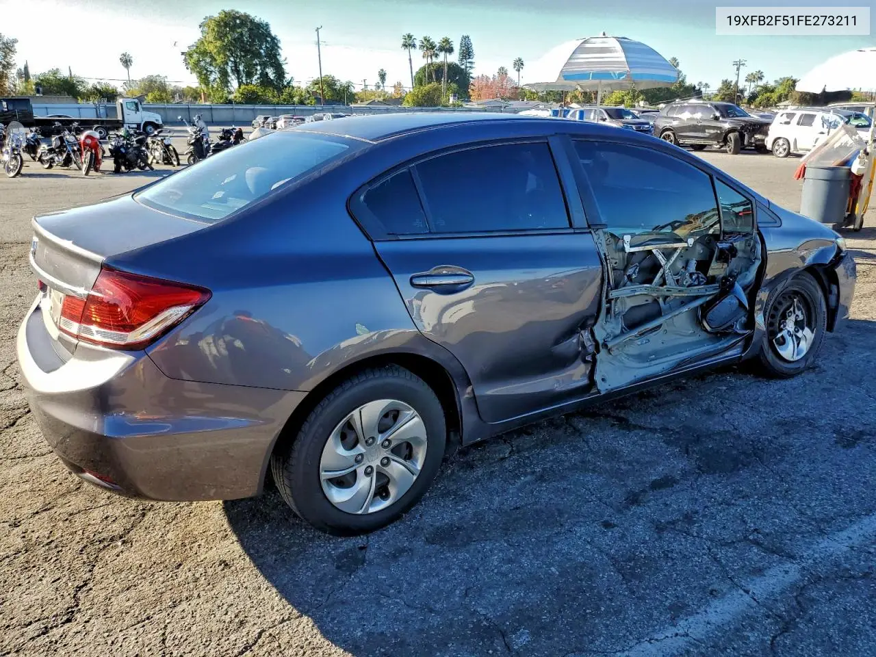 19XFB2F51FE273211 2015 Honda Civic Lx