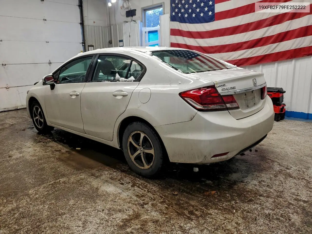 19XFB2F79FE252222 2015 Honda Civic Se