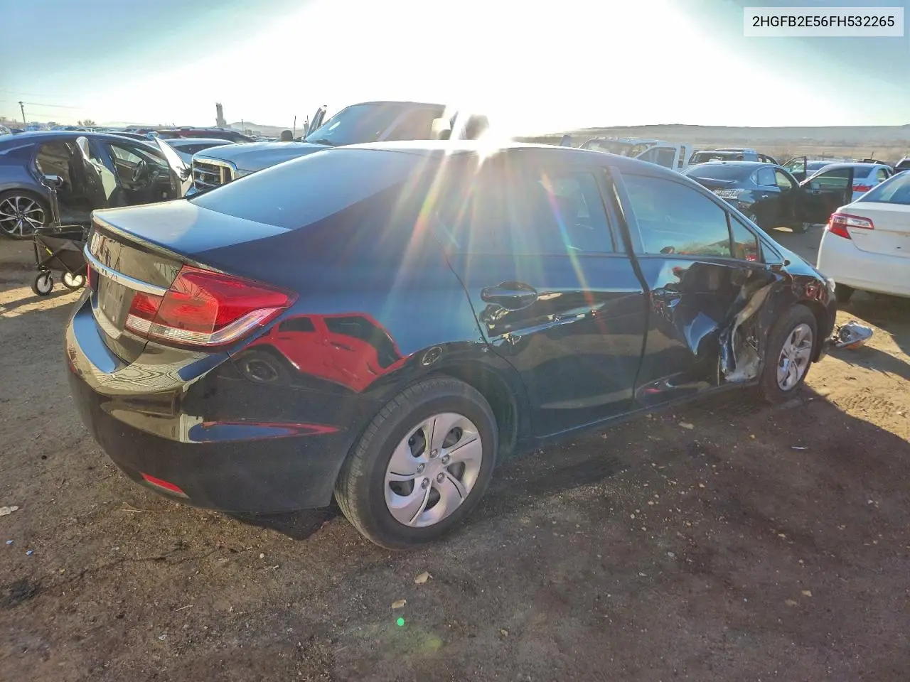 2HGFB2E56FH532265 2015 Honda Civic Lx