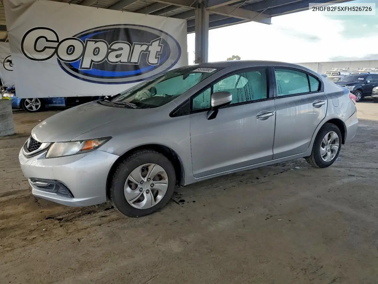 2HGFB2F5XFH526726 2015 Honda Civic Lx
