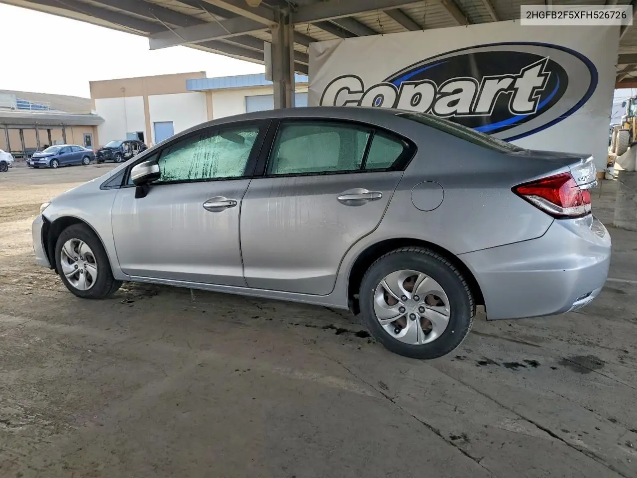 2HGFB2F5XFH526726 2015 Honda Civic Lx