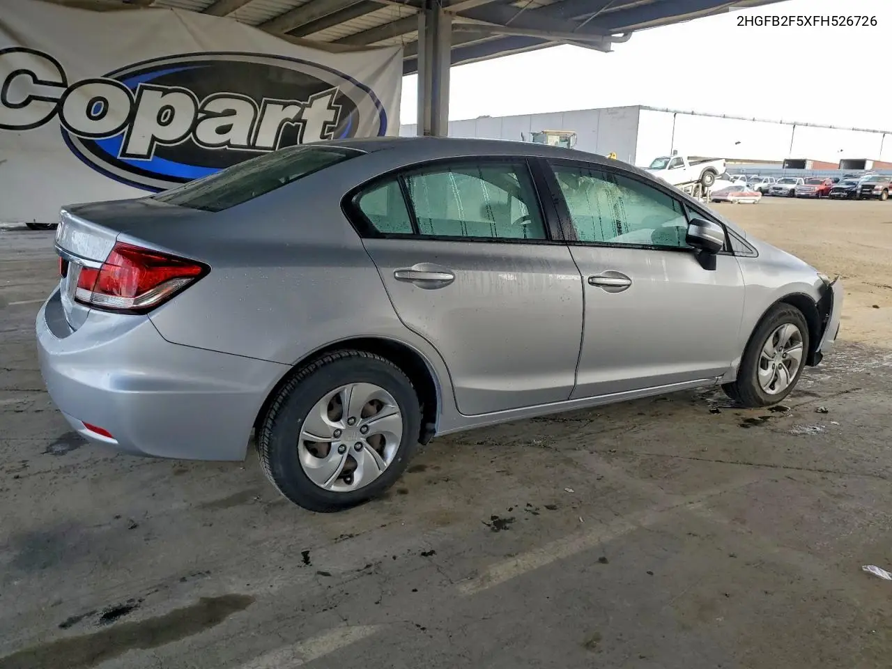 2HGFB2F5XFH526726 2015 Honda Civic Lx
