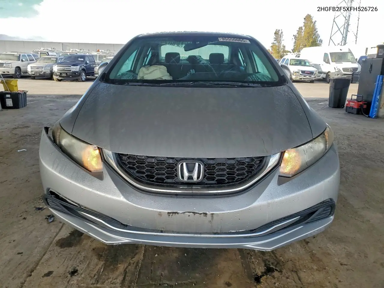 2HGFB2F5XFH526726 2015 Honda Civic Lx