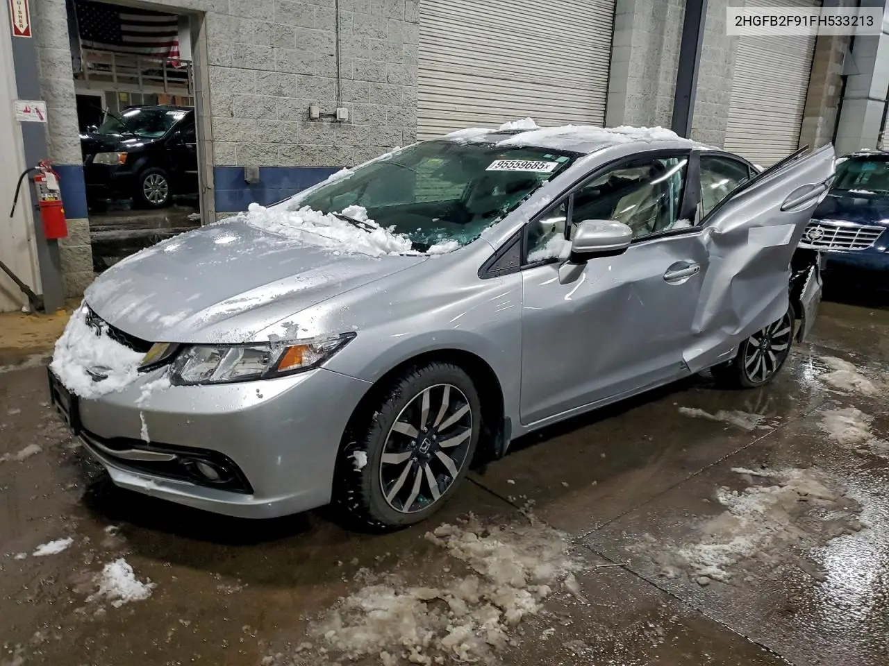 2HGFB2F91FH533213 2015 Honda Civic Exl