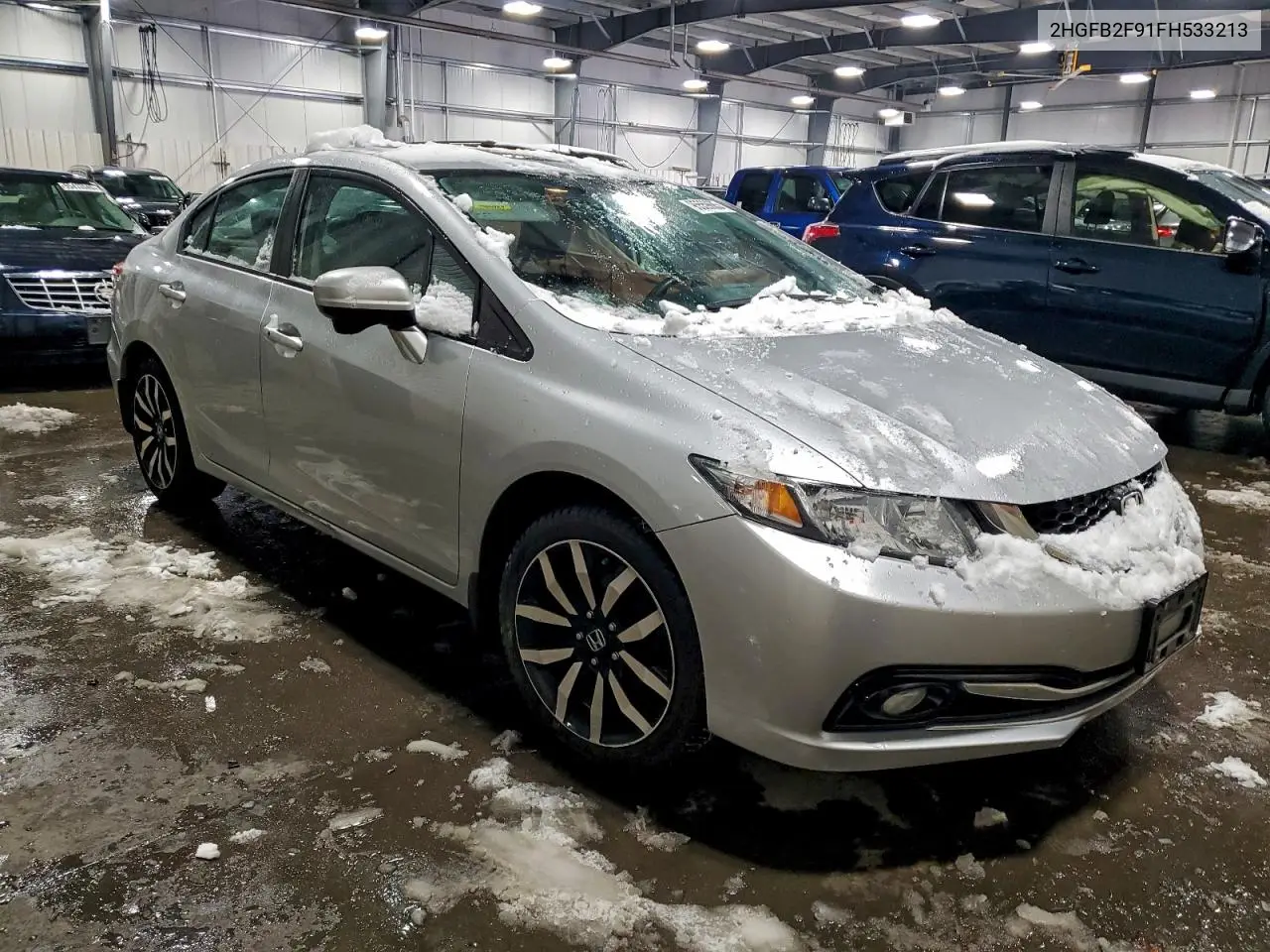2HGFB2F91FH533213 2015 Honda Civic Exl