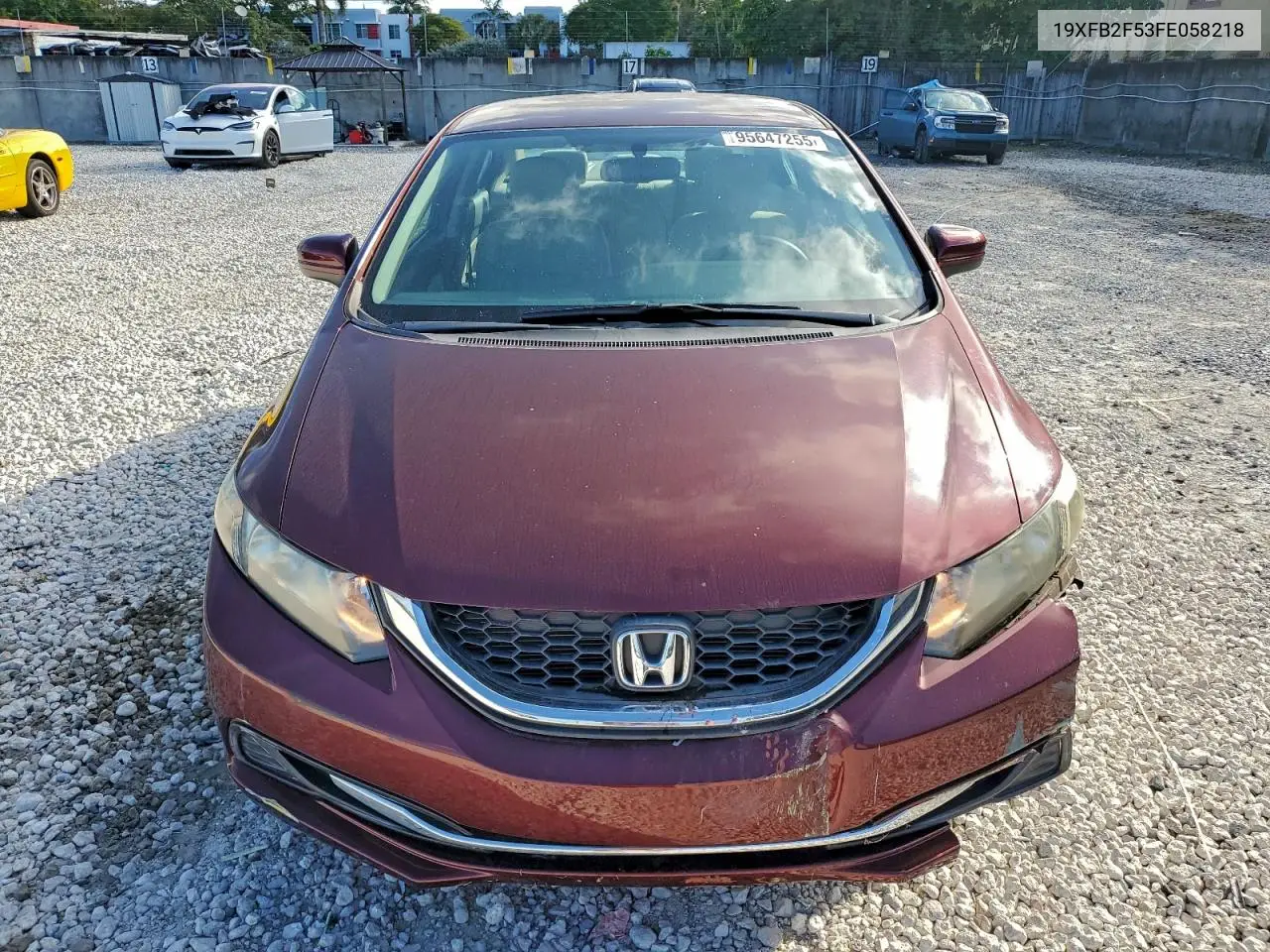 19XFB2F53FE058218 2015 Honda Civic Lx